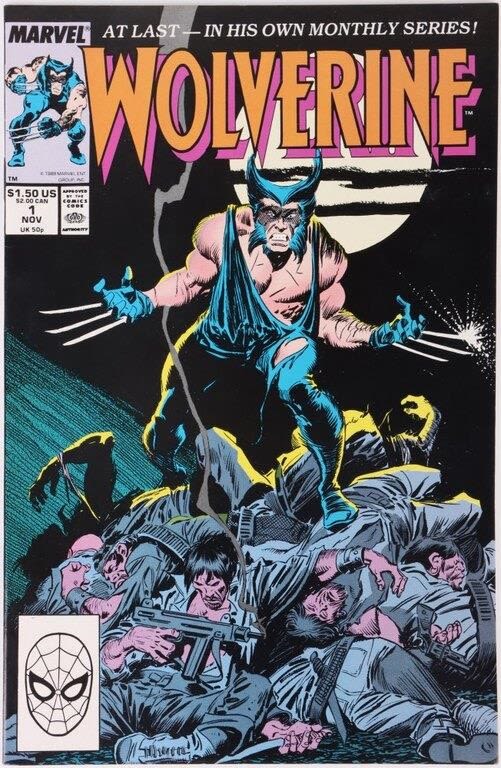 Lot 144230: WOLVERINE #1 REGULAR SERIES COMIC VF/NM
