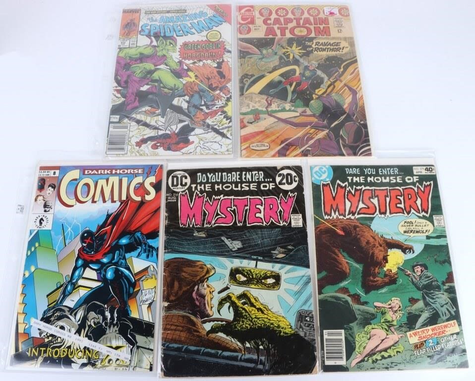 Lot 144236: COLLECTIBLE COMIC LOT - LOT OF 5