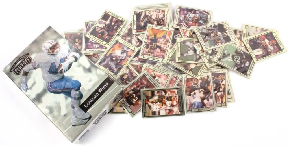 Lot 144250: 1990 ACTION PACKED FOOTBALL CARDS - LOT OF 60