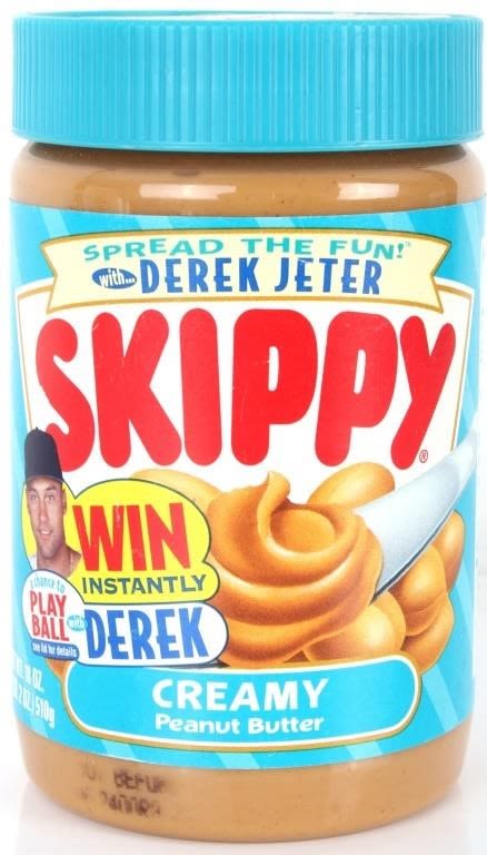 Lot 144262: DEREK JETER SKIPPY PEANUT BUTTER UNOPENED 2001