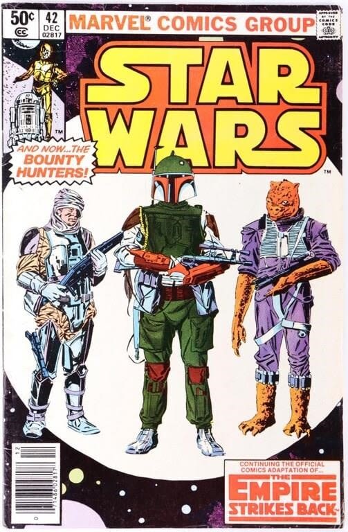 Lot 145188: STAR WARS #42 COMIC - 1ST BOBA FETT (FN)