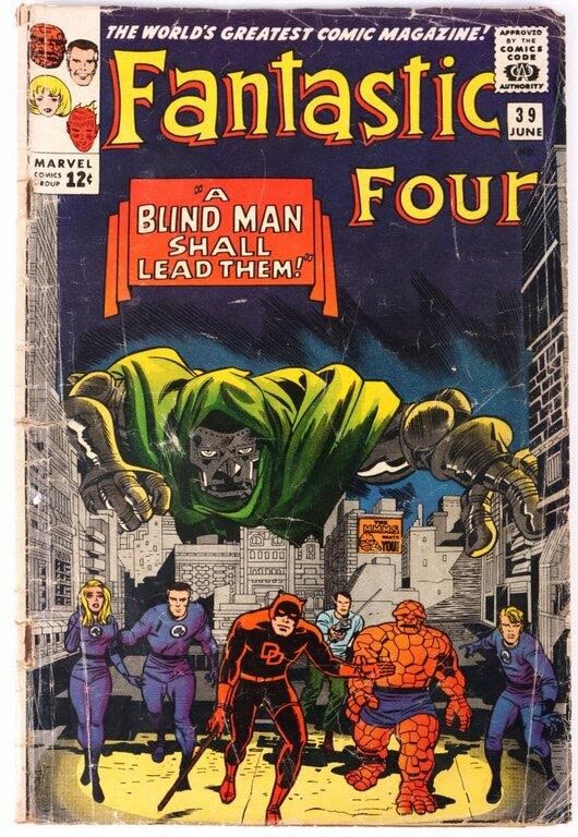 Lot 145193: FANTASTIC FOUR #39 (1965) COMIC BOOK - DR. DOOM