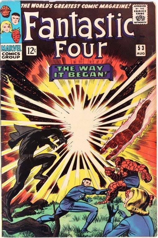Lot 145194: FANTASTIC FOUR #53 (1966) COMIC BOOK