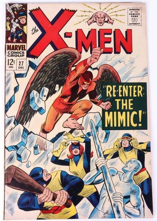 Lot 145195: THE X-MEN ISSUE NO. #27 (1966) COMIC BOOK
