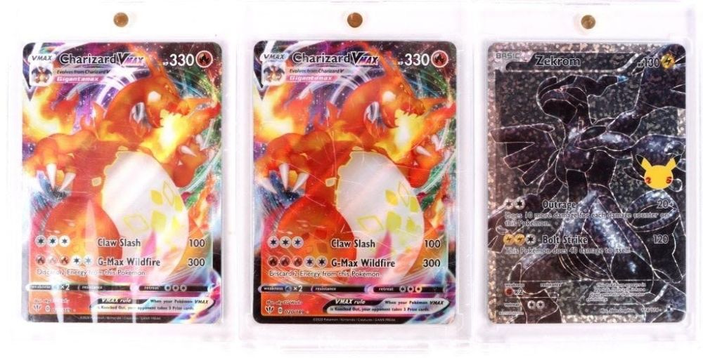 Lot 145202: RARE POKEMON HOLOGRAPHIC CHARIZARD CARDS LOT OF 3
