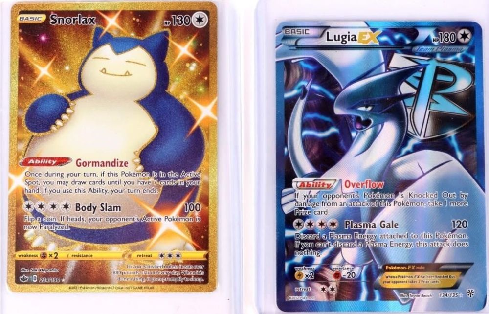 Lot 145203: RARE POKÉMON HOLOGRAPHIC CARDS LOT OF 2