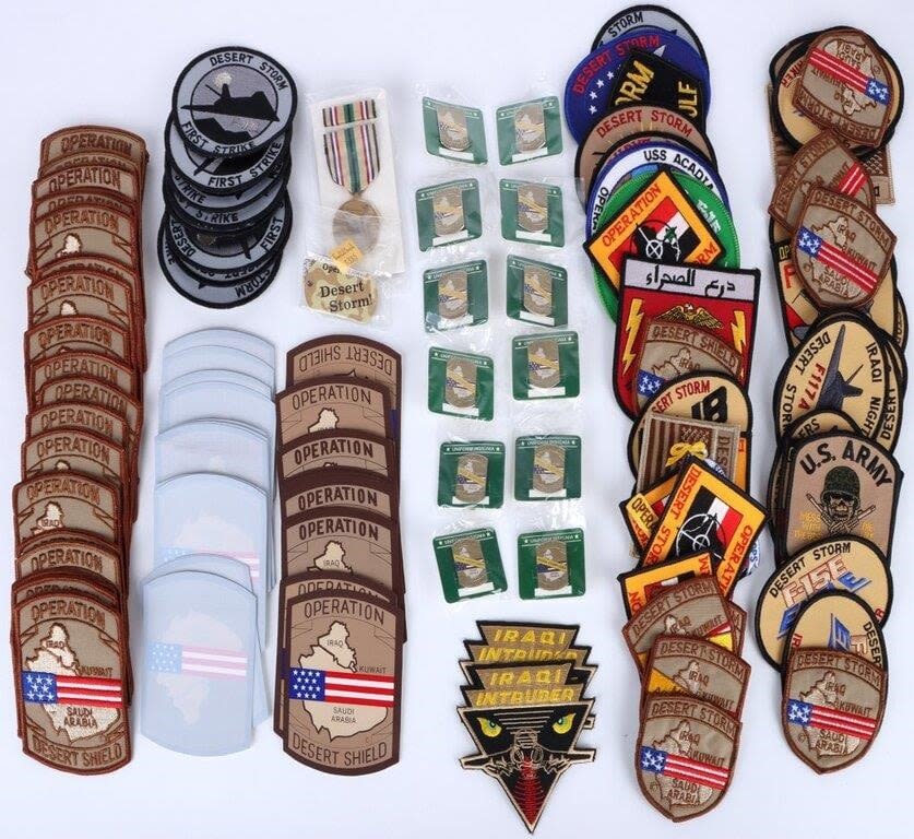 Lot 145227: DESERT STORM GULF WAR US AF / MILITARY MEMORABILIA
