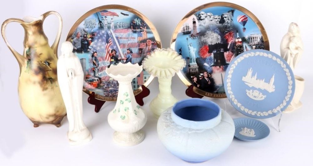 Lot 145248: COLLECTIBLE CHINA & PORCELAIN FIGURES & PLATES
