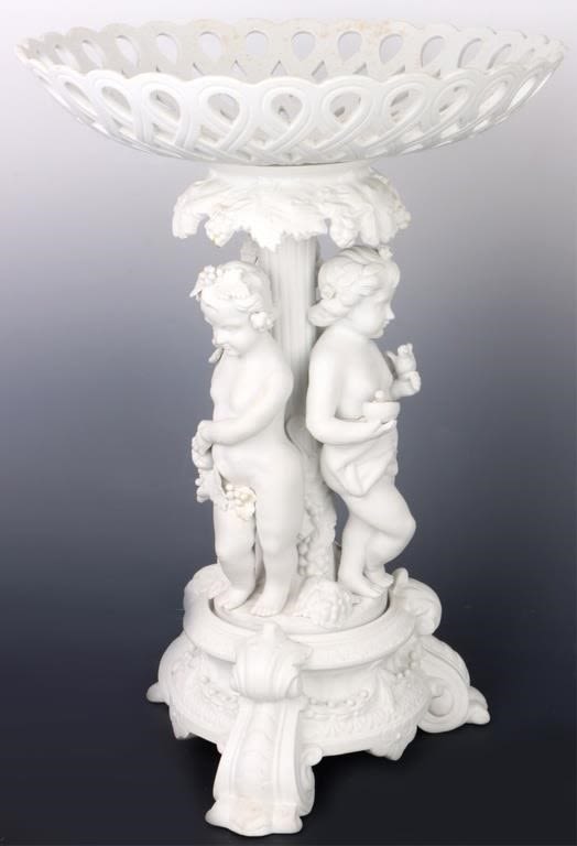 Lot 145257: ANDREA BY SADEK SCULPTED CHERUB FRUIT BOWL