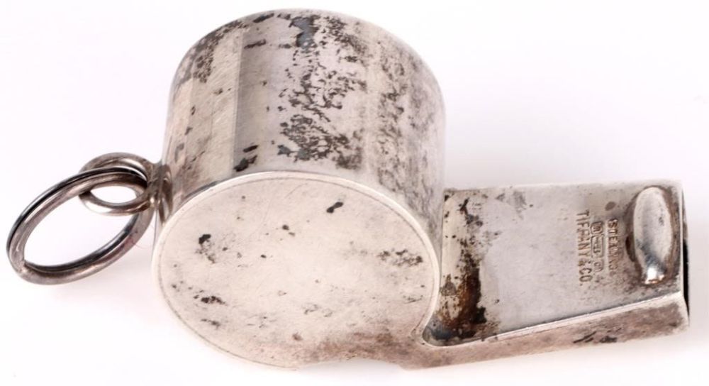 Lot 145279: TIFFANY & CO. STERLING SILVER WHISTLE RB CO