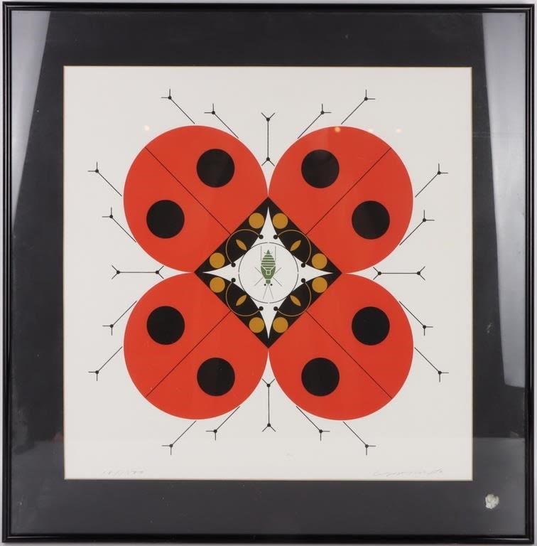 Lot 146205: CHARLES HARPER LAST APHID SIGNED PRINT 18/1500