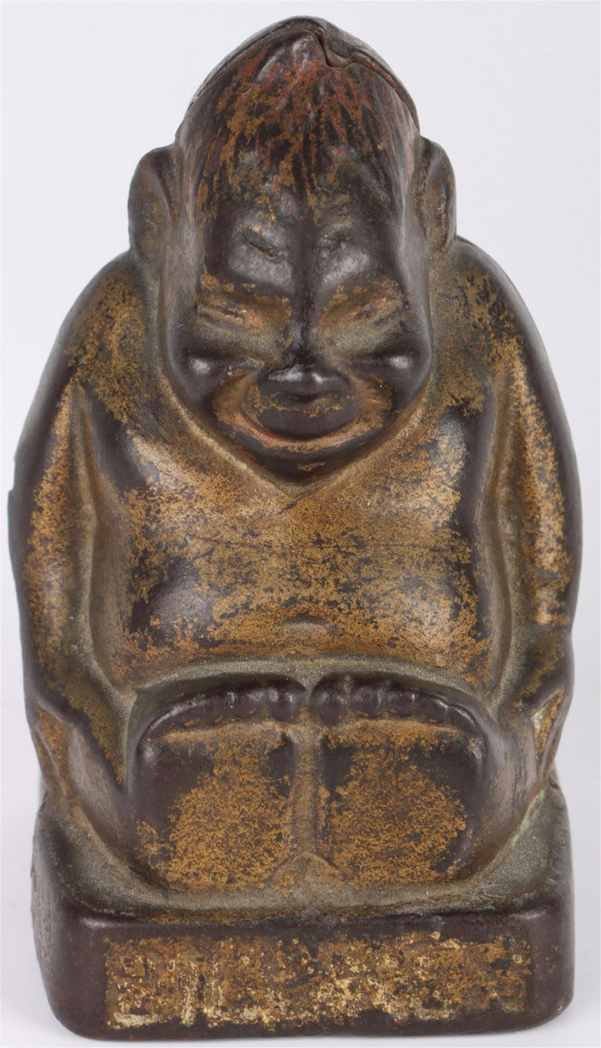 Lot 148202: VINTAGE 1909 BILLIKEN GOOD LUCK COIN BANK NO.39603