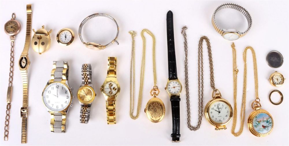 Lot 148219: ASSORTED COLLECTIBLE WATCHES & CLOCKS