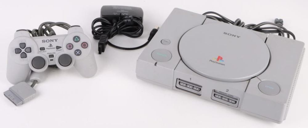 Lot 150208: SONY PLAYSTATION ONE SCPH-9001 W/ CONTROLLER