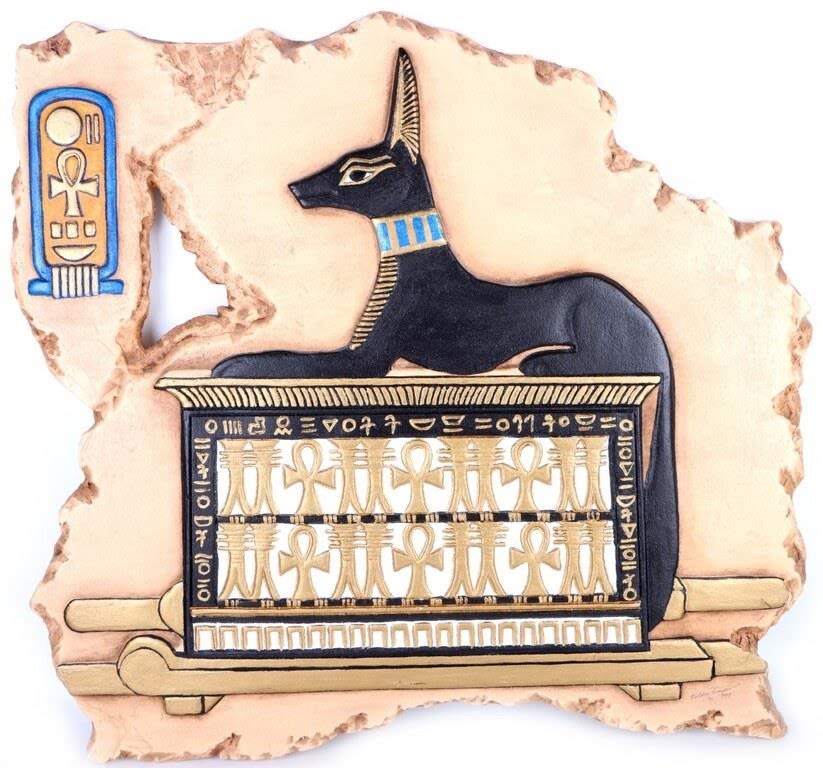 Lot 154175: VELDON SIMPSON ANUBIS COMPOSITE CASTING 70/777