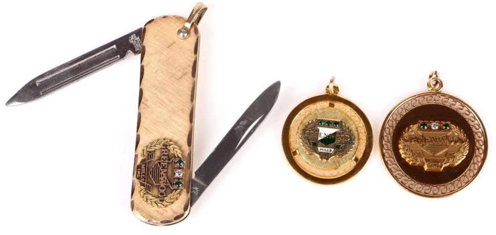 Lot 156168: 12K & 10K GOLD FILLED GREENWOOD MILLS JEWELRY