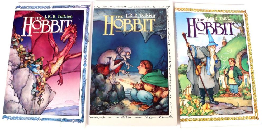 Lot 156214: THE HOBBIT #1-3 -3 ISSUE ADAPTATION BY JRR TOLKEIN