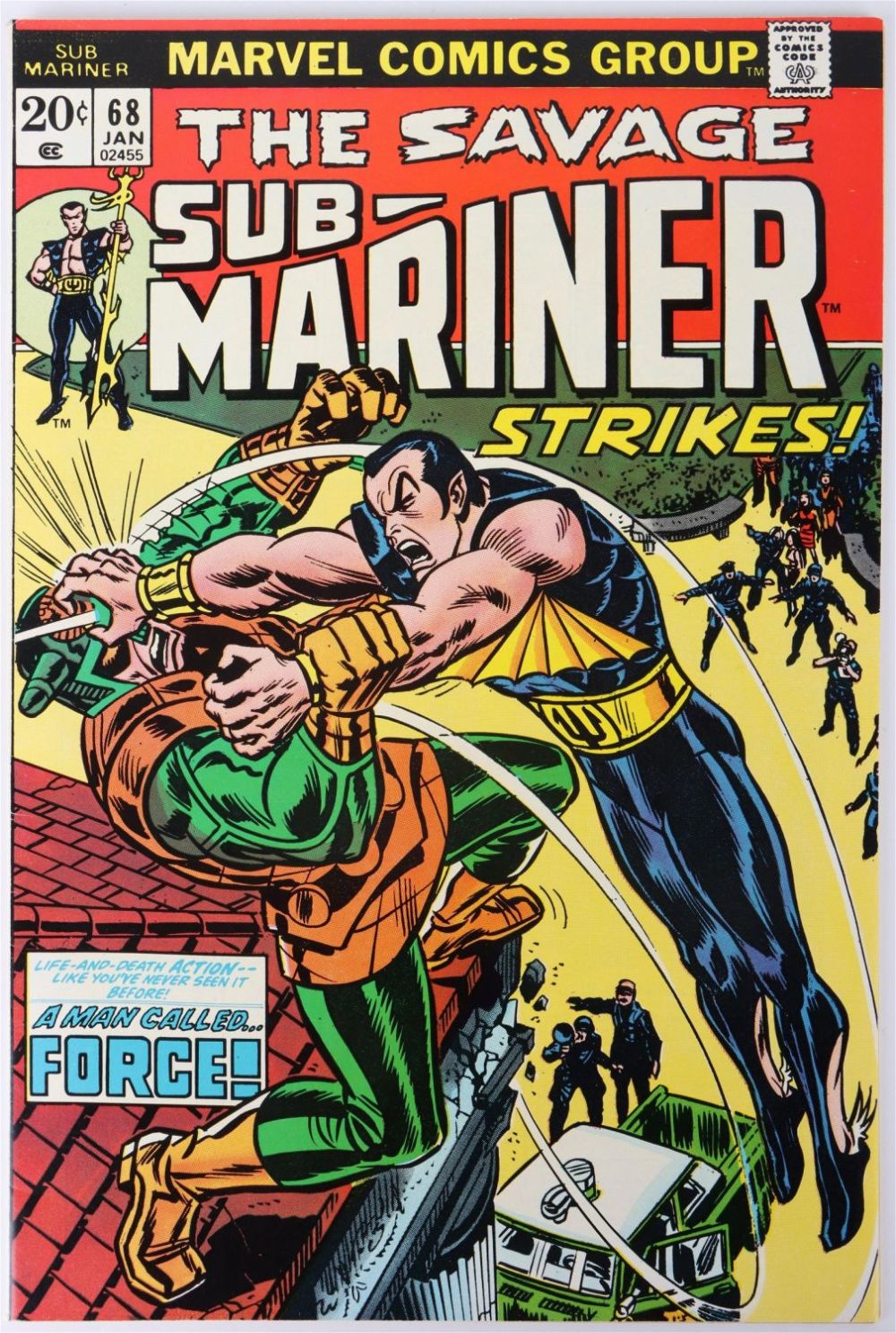 Lot 156221: SUBMARINER #68 - 1ST FORCE APPEARANCE