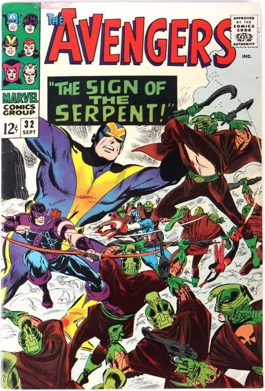 Lot 157210: AVENGERS #32 - 1ST BLACK GOLIATH/BILL FOSTER