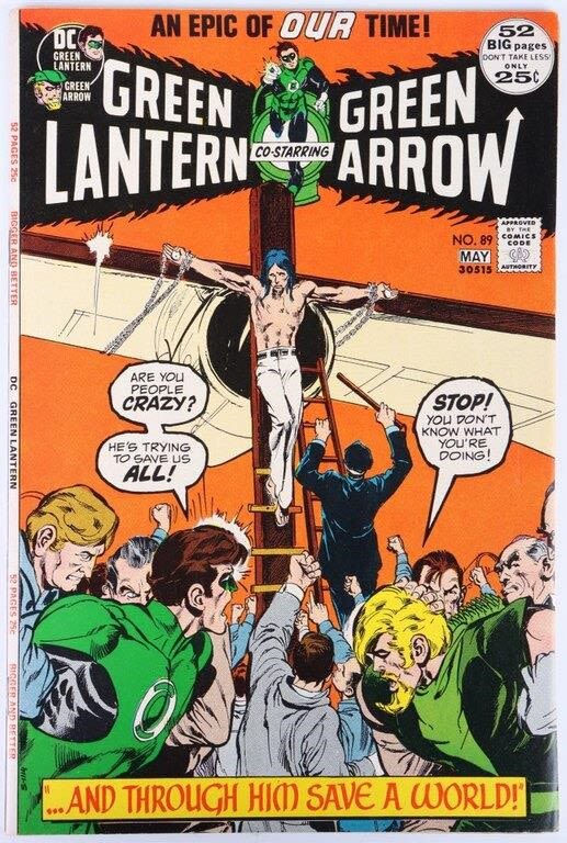 Lot 157215: GREEN LANTERN #89 COSTARRING GREEN ARROW