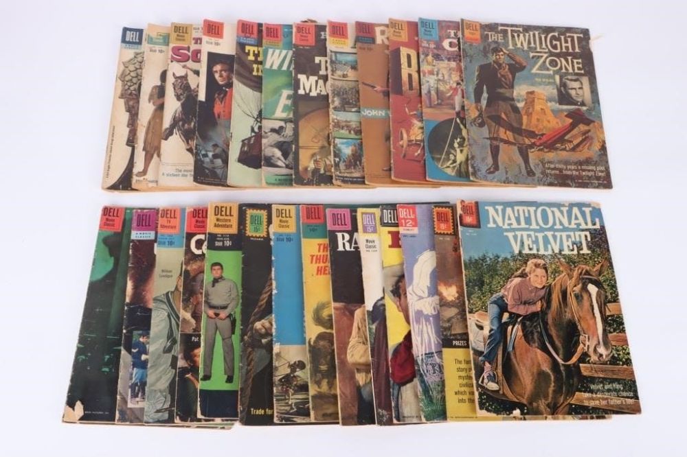 Lot 157218: GOLD & SILVER AGE COLLECTIBLE DELL COMICS