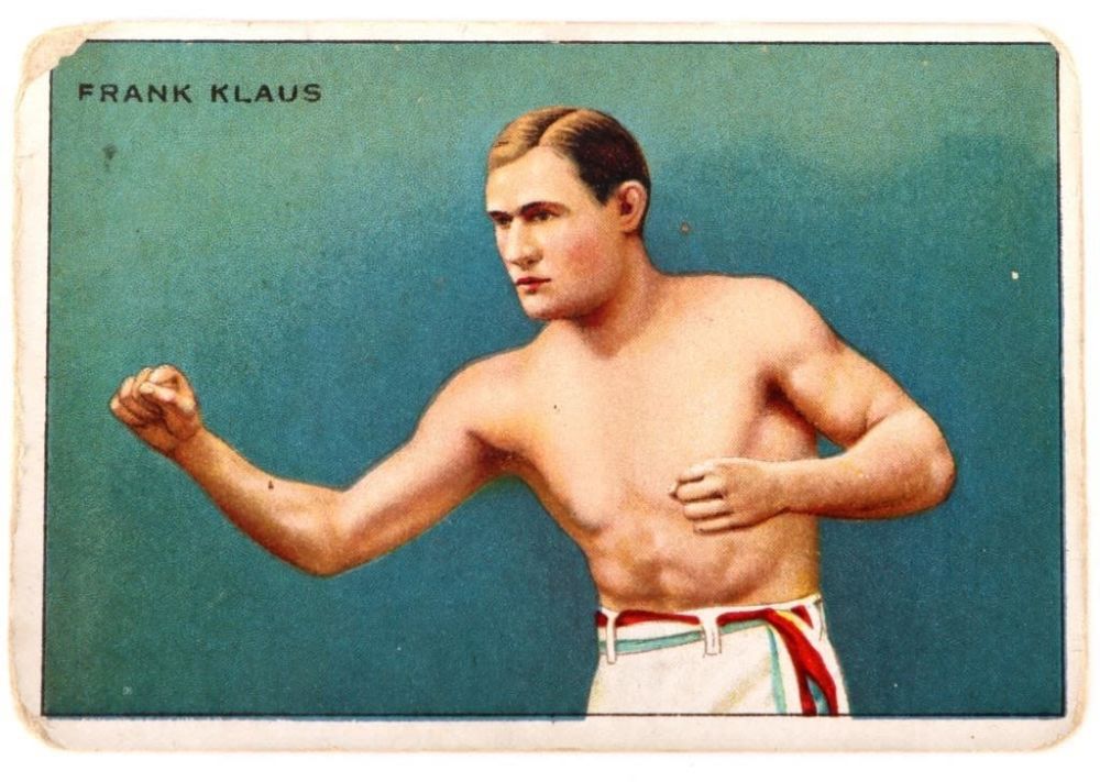 Lot 157233: FRANK KLAUS HONEST LONGCUT SERIES BOXING CARD