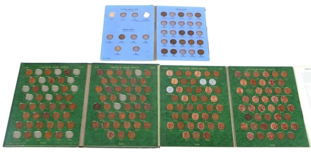 Lot 157263: INDIAN HEAD & LINCOLN PENNY COLLECTION