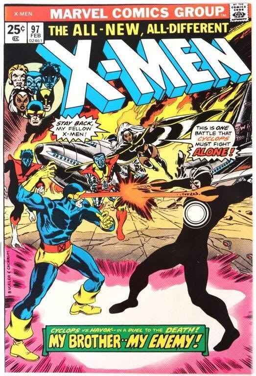 Lot 158165: UNCANNY X-MEN #97 -1ST APPEARANCE OF ERIK THE RED