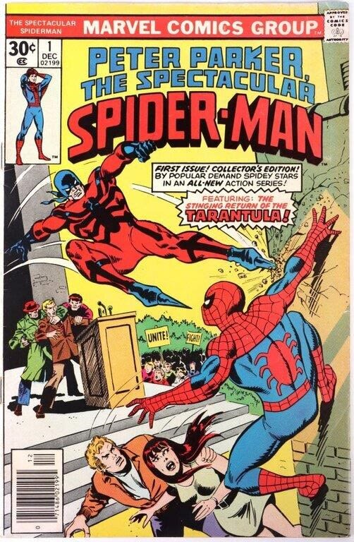 Lot 158174: PETER PARKER THE SPECTACULAR SPIDER-MAN #1