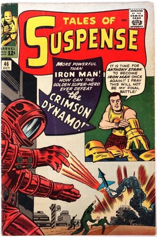 Lot 158177: TALES OF SUSPENSE #46 - 1ST CRIMSON DYNAMO