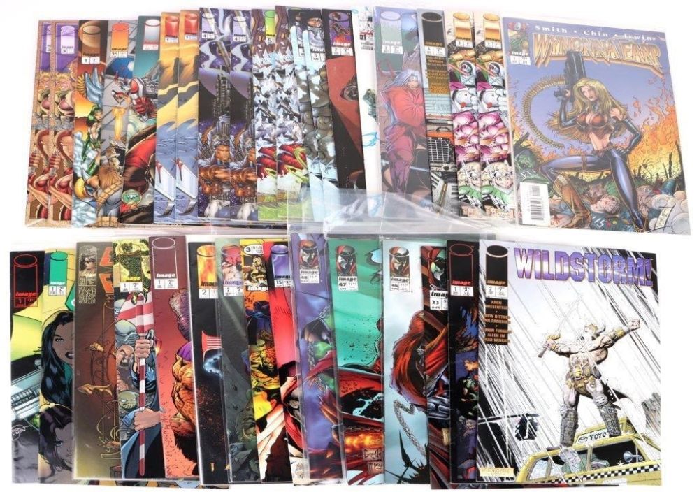 Lot 158183: IMAGE COMICS MODERN AGE COMIC BOOKS LOT OF 36