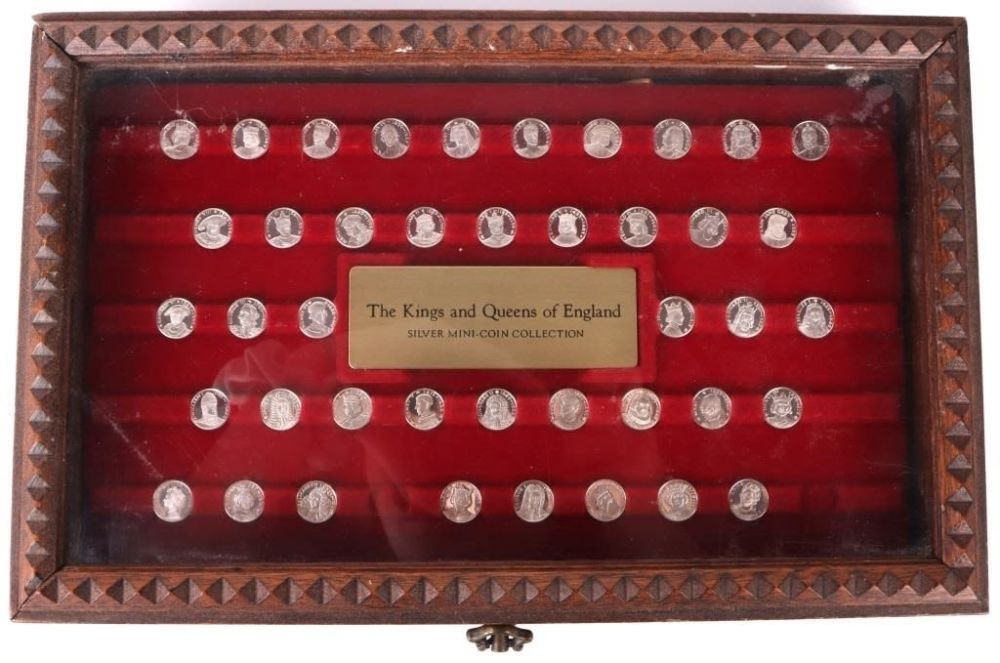 Lot 158252: VINTAGE KINGS AND QUEENS OF ENGLAND COIN SET
