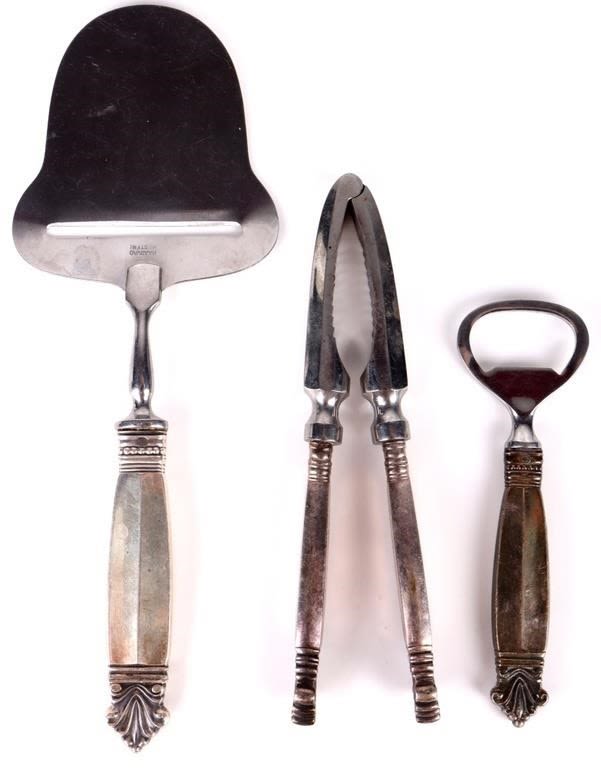 Lot 158265: GEORG JENSEN ANTIQUE STERLING SILVER SERVING WARE