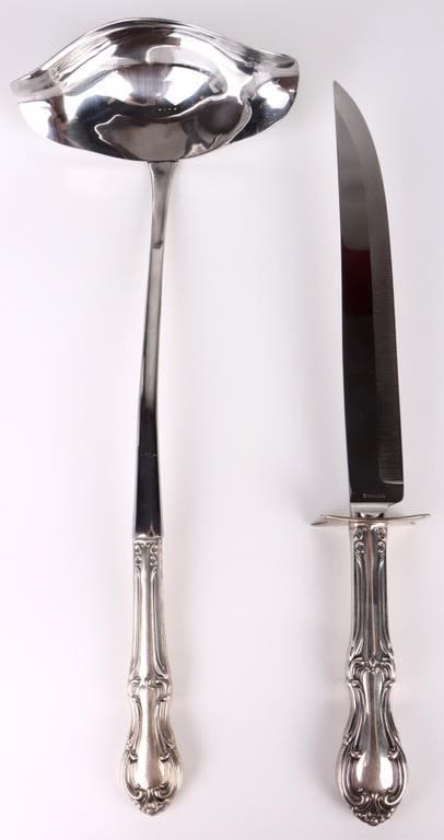 Lot 158271: INTERNATIONAL STERLING & STEEL LADLE & KNIFE