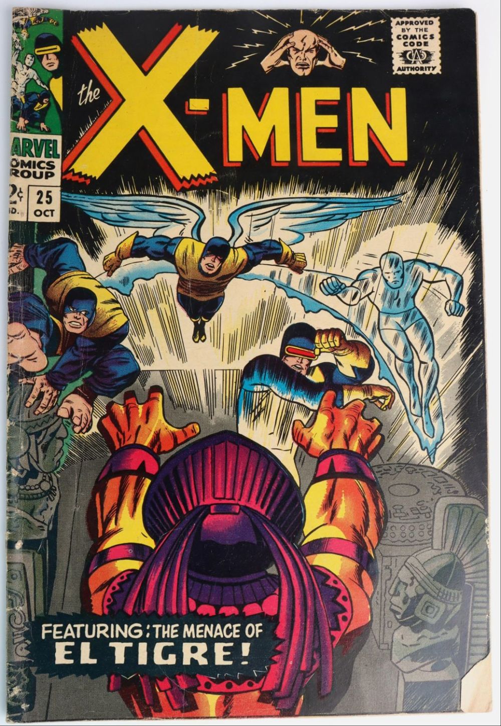 Lot 160181: UNCANNY X-MEN #25- 1ST KUKULKAN + 1ST EL TIGRE