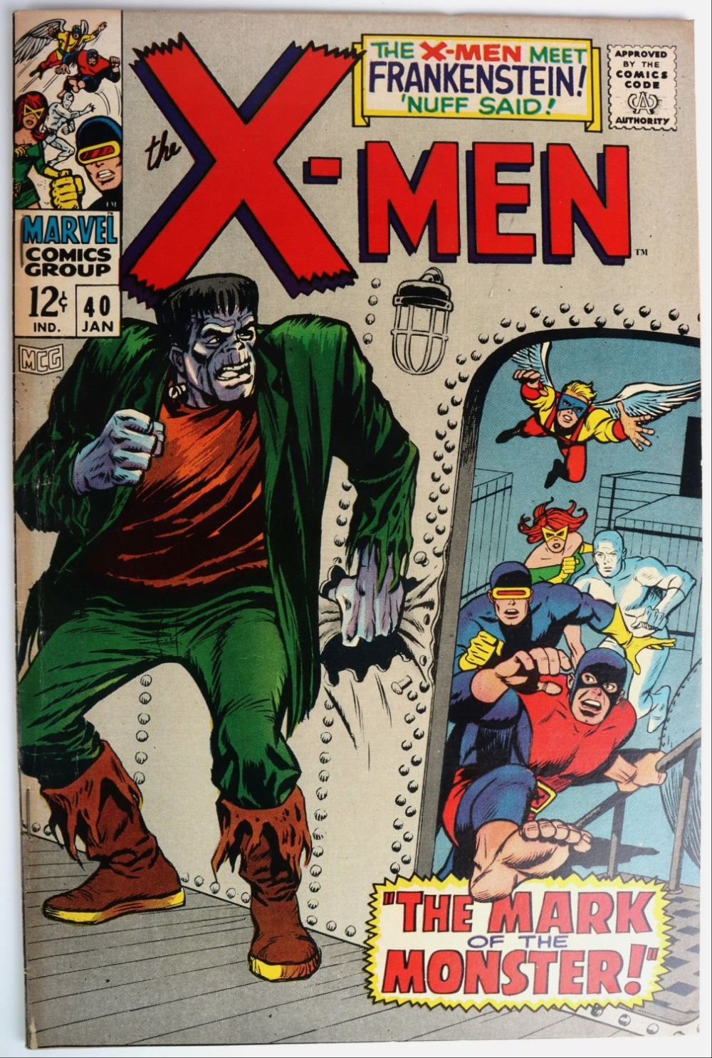 Lot 160184: UNCANNY X-MEN #40- ORIGIN OF CYCLOPS CONTINUED