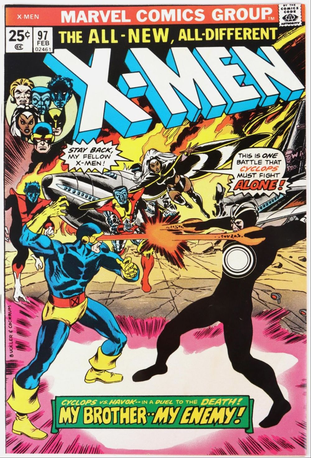 Lot 160184A: UNCANNY X-MEN #97 -1ST APPEARANCE OF ERIK THE RED