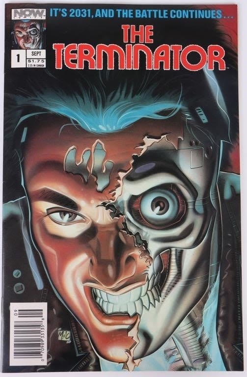 Lot 164028: THE TERMINATOR #1 (NOW 1988) - 1ST APP TERMINATOR