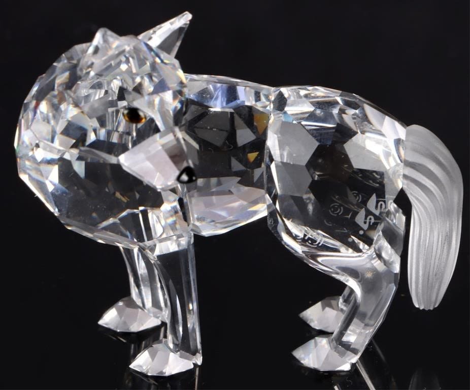Lot 165272: SWAROVSKI CRYSTAL WOLF #207549 W/ BOX