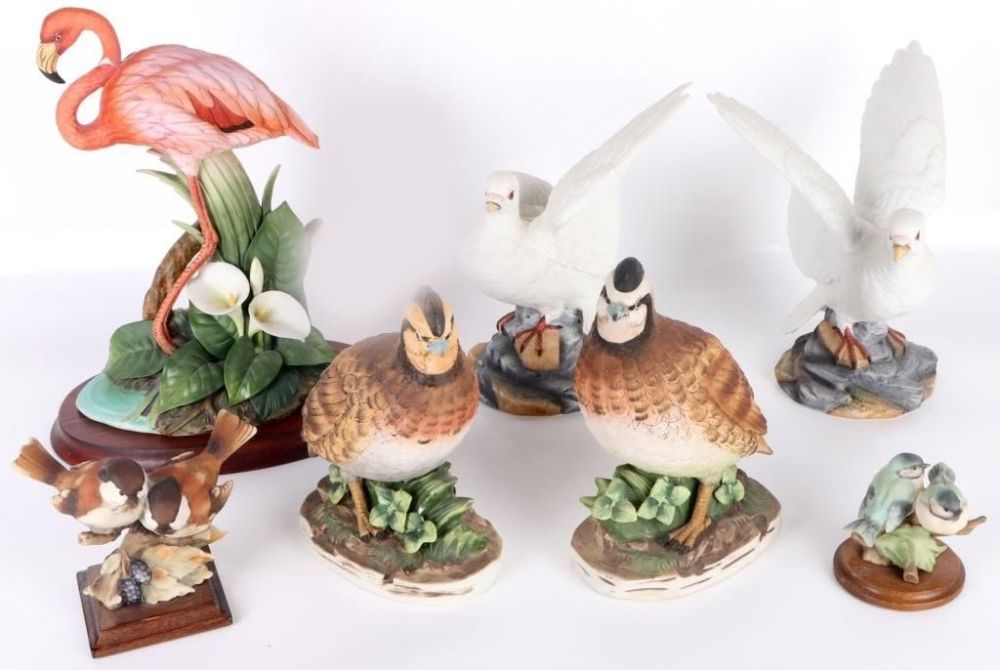 Lot 165287: COLLECTIBLE PORCELAIN ANIMALS G. ARMANI & ANGELINE