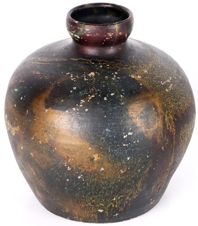 Lot 165288: FLAMMITE COMPOSITE VASE MADE IN FRANCE 2-402