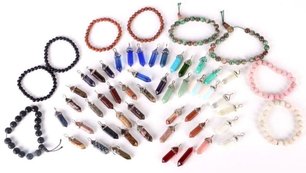 Lot 166192: CHINESE ASSORTED GEMSTONE LADIS JEWELRY