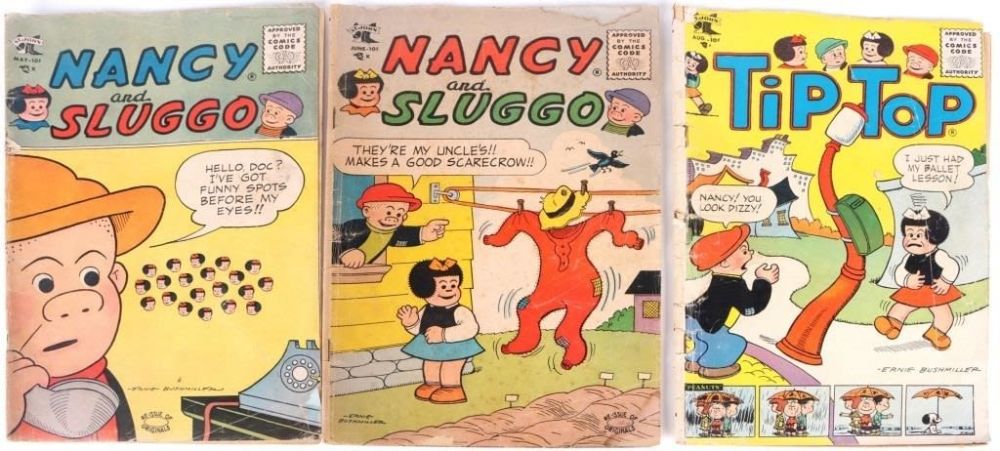 Lot 166265: GOLDEN AGE ST.JOHN COMICS -TIP TOP, NANCY & SLUGGO