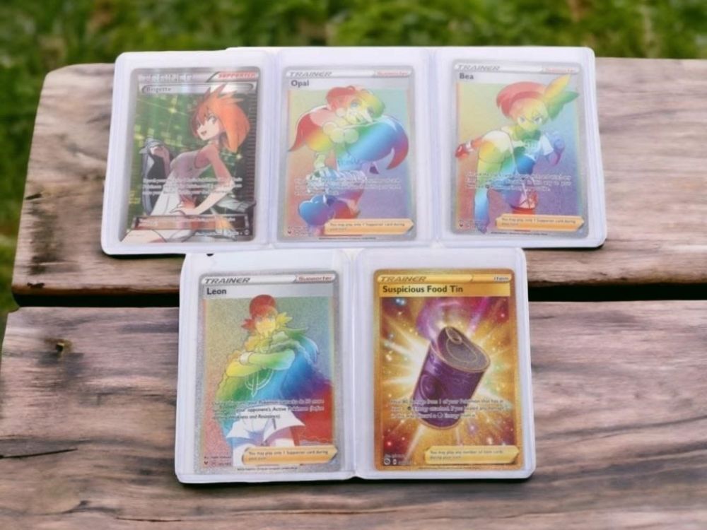 Lot 166271: POKEMON TRAINER HOLO SET - BRIGETTE, OPAL, ETC