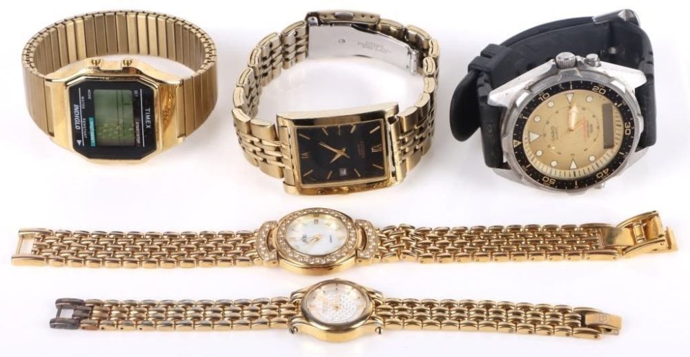 Lot 169310: VINTAGE 90'S WRISTWATCHES - LOT OF 5