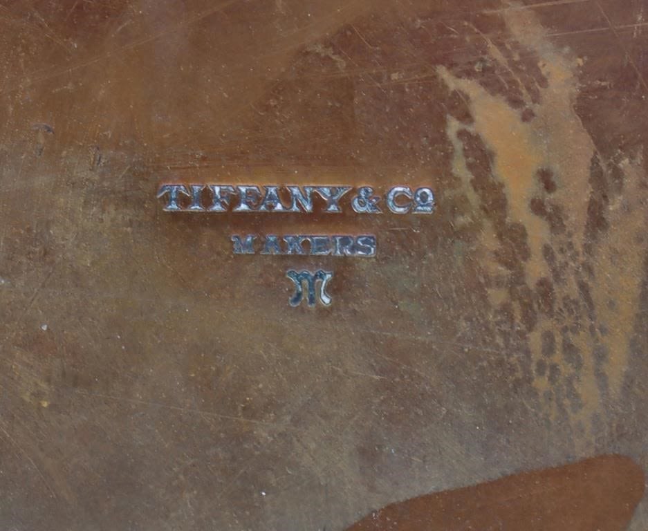 Lot 171259: TIFFANY & CO. COPPER WEDDING INVITATION TRAY SET