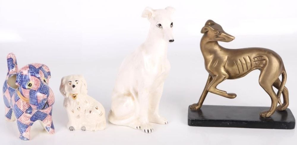 Lot 171267: COLLECTIBLE DOG SCULPTURES & STATUES - LOT OF 4
