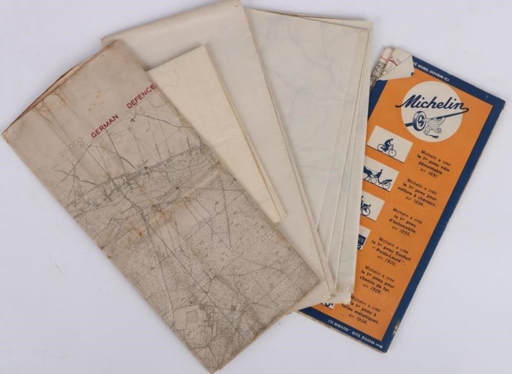 Lot 171282: WWII U.S. MILITARY WAR MAPS - (5)