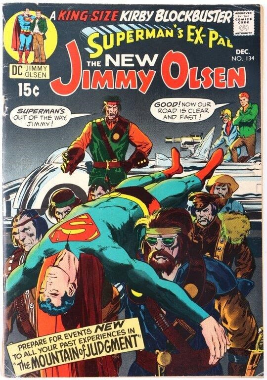 Lot 172202: SUPERMAN'S PAL JIMMY OLSEN #134 - DARKSEID CAMEO