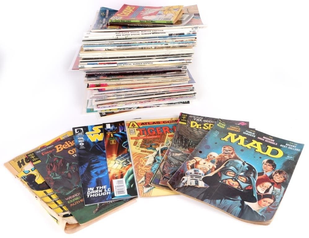 Lot 173253: ~75 UNDERGROUND COLLECTIBLE COMIC BOOKS